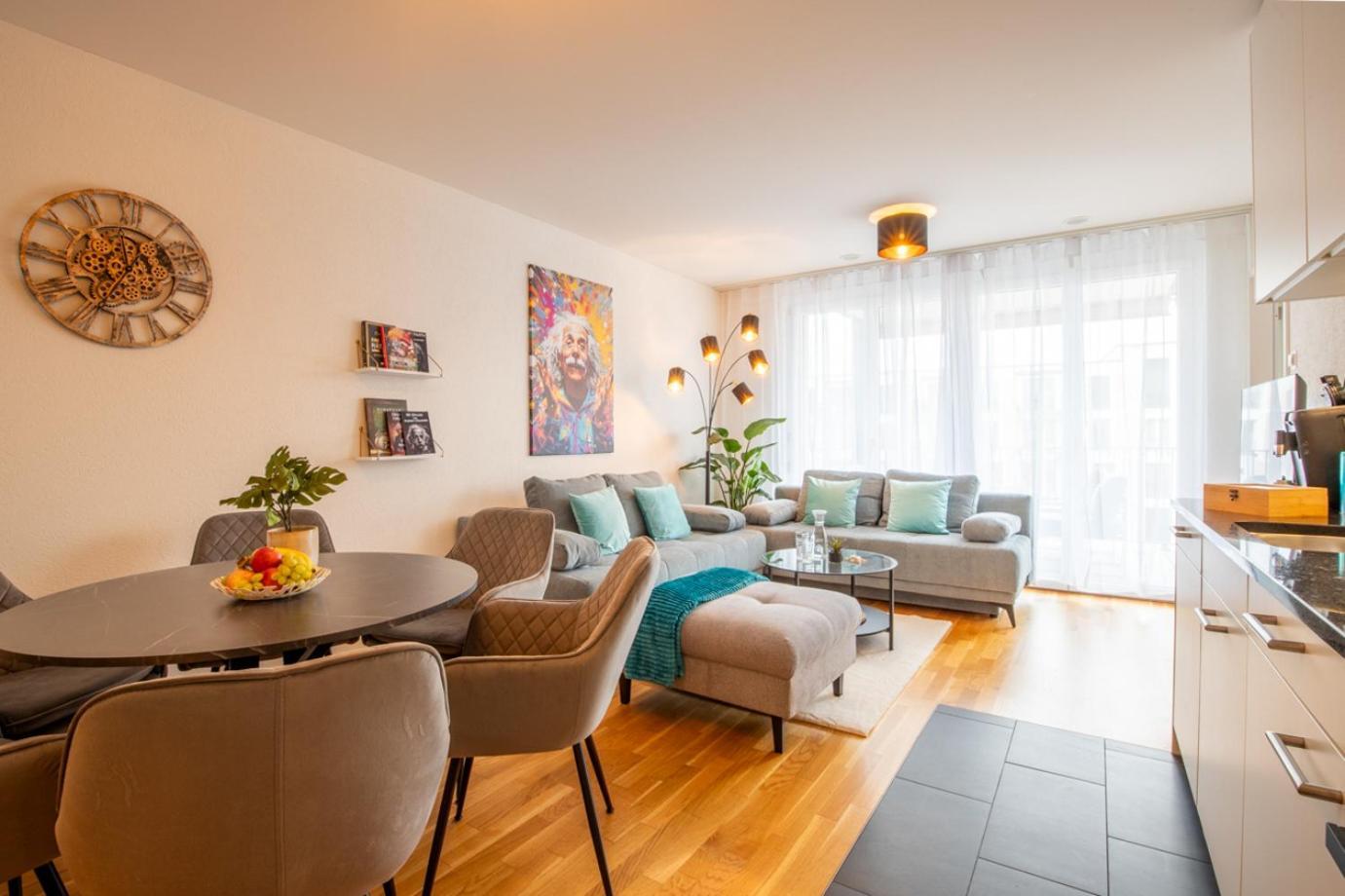 Special Einstein II Apartment Basel, Messe Kleinbasel 10-Star エクステリア 写真