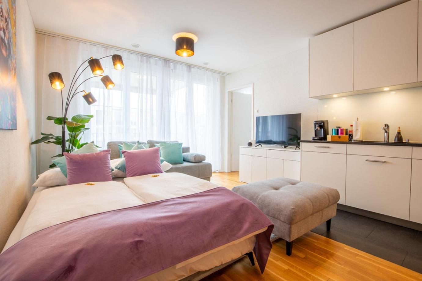 Special Einstein II Apartment Basel, Messe Kleinbasel 10-Star エクステリア 写真