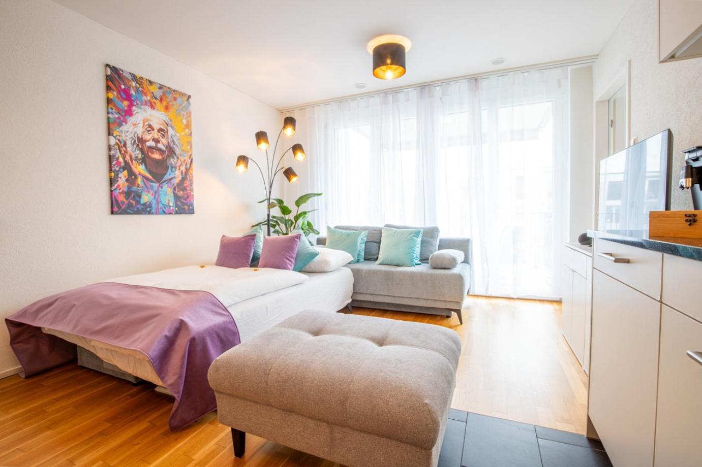 Special Einstein II Apartment Basel, Messe Kleinbasel 10-Star エクステリア 写真