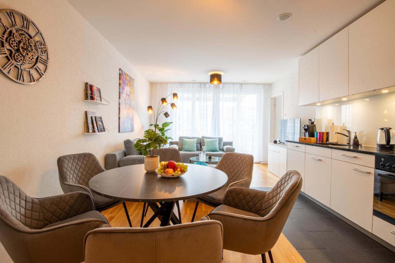 Special Einstein II Apartment Basel, Messe Kleinbasel 10-Star エクステリア 写真