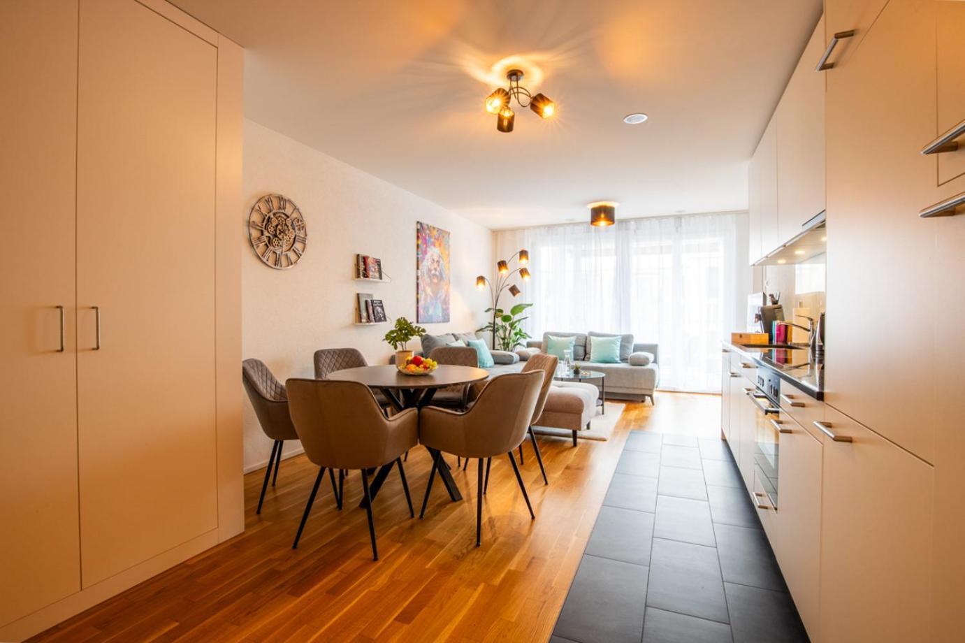 Special Einstein II Apartment Basel, Messe Kleinbasel 10-Star エクステリア 写真